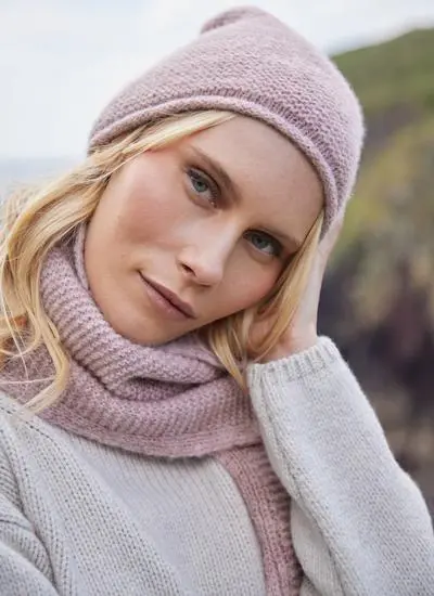 Fisherman Alpaca Slouchy Beanie